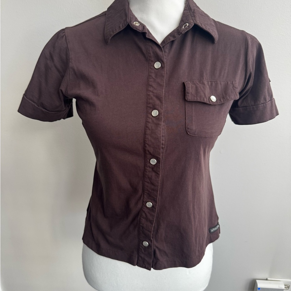 Athleta Brown Men's Shirt